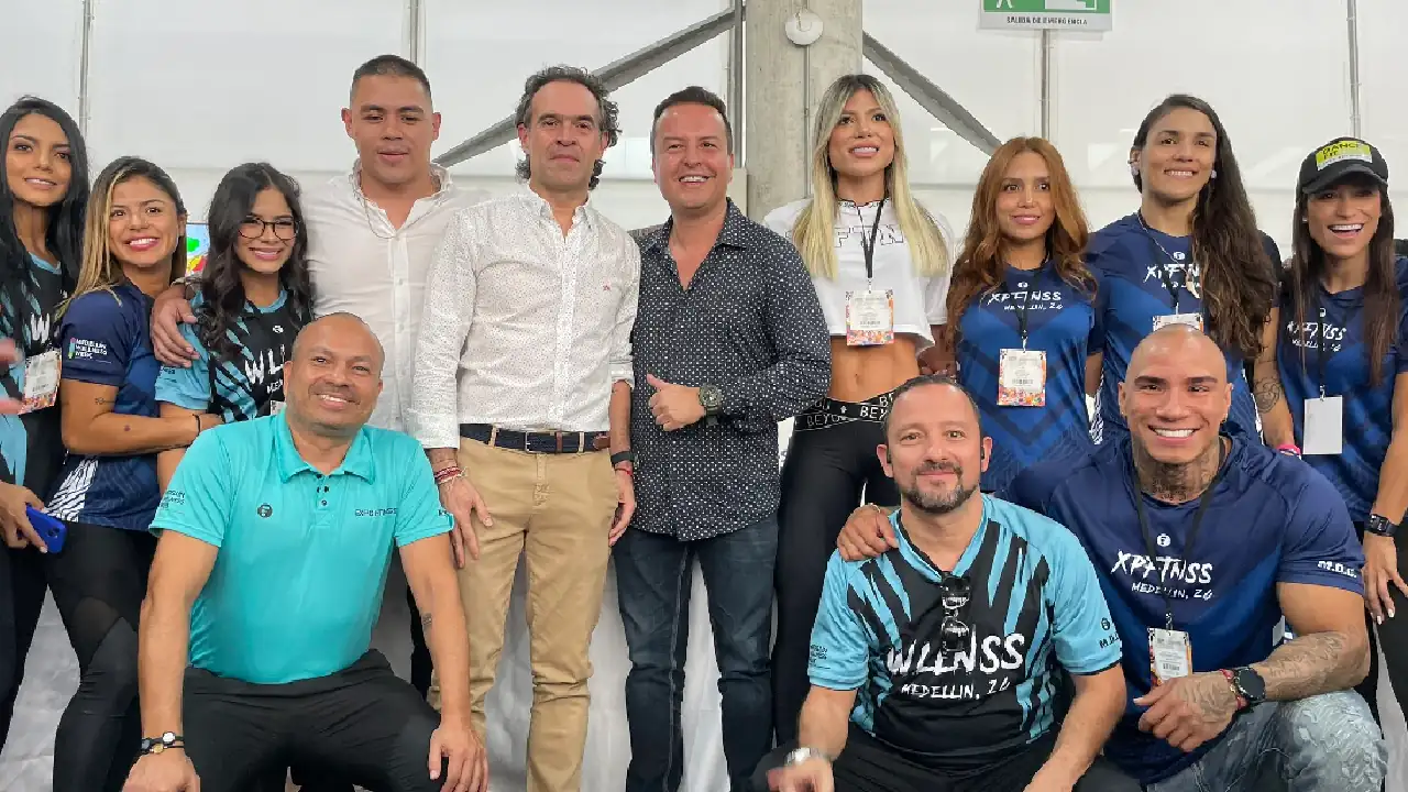 Federico Gutiérrez en Expofitness 2024