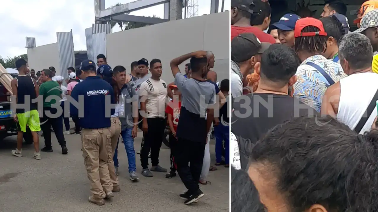 Crisis migratoria en Turbo y Necoclí: suspenden venta de tiquetes para migrantes