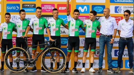 Bajo la dirección de Alex Cano el Orgullo Paisa presentó su nómina para el Tour Colombia Orgullo Paisa