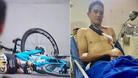 Caída de Óscar Sevilla