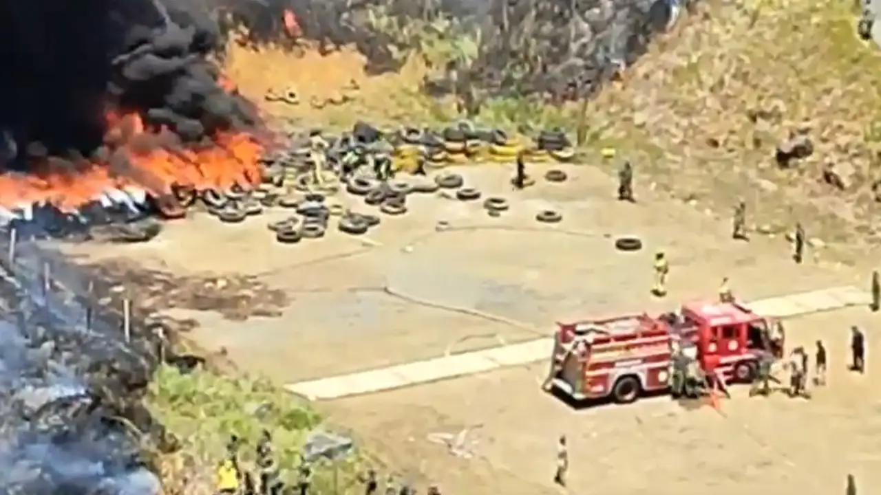 Reportan-incendio-en-el-Batallon-Pedro-Nel-Ospina-de-Bello