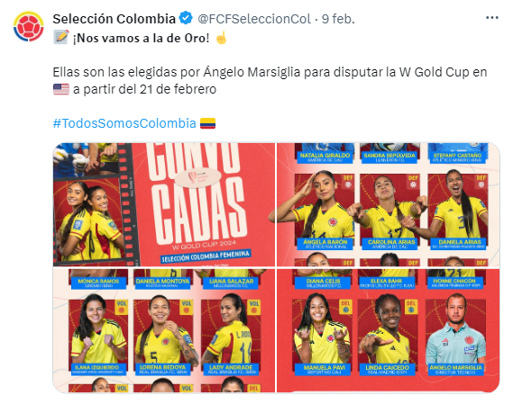 SELECCIÓN COLOMBIA