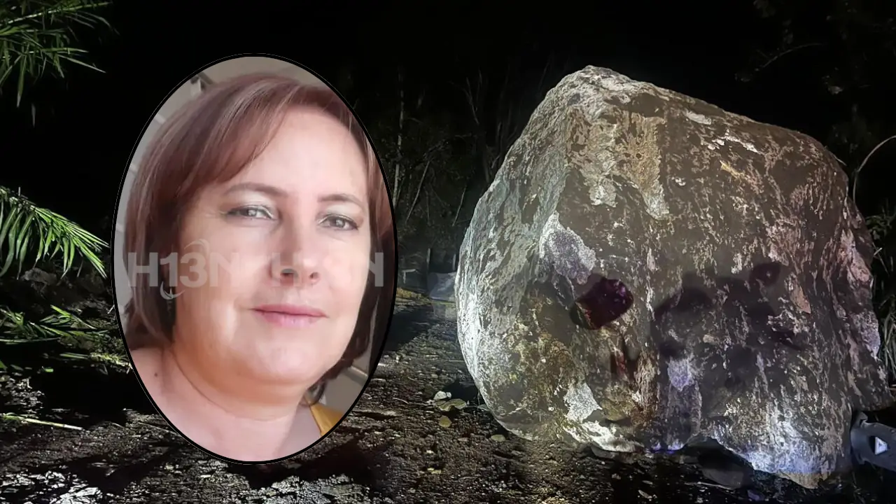 Identifican a la mujer que falleció tras el desprendimiento de gigantescas piedras en la vía El Hatillo – Donmatías, Barbosa