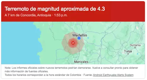 temblor hoy febrero 13 2024 antioquia
