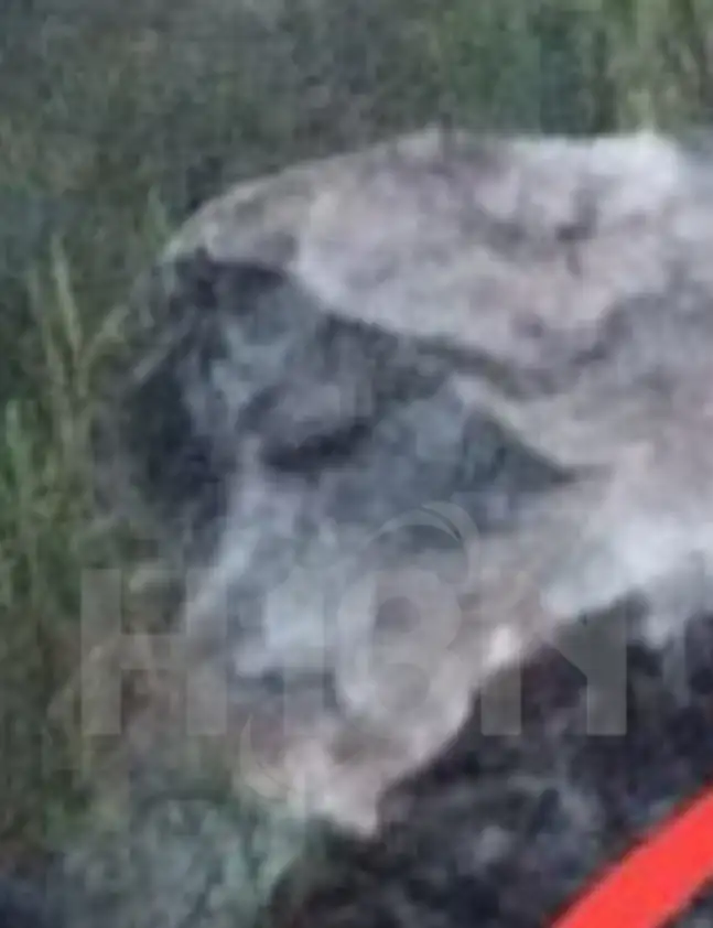 ¿La Virgen? Tras el desplome de la gigantesca piedra en Barbosa apareció un supuesto rostro en ella