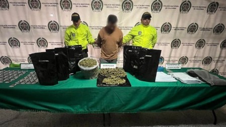 La marihuana era cultivada en este corregimiento para luego ser vendida a domicilio en Medellín. 