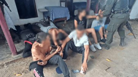 Operativo en Titiribí dejó 7 capturados y la incautación de una reliquia de la historia bélica