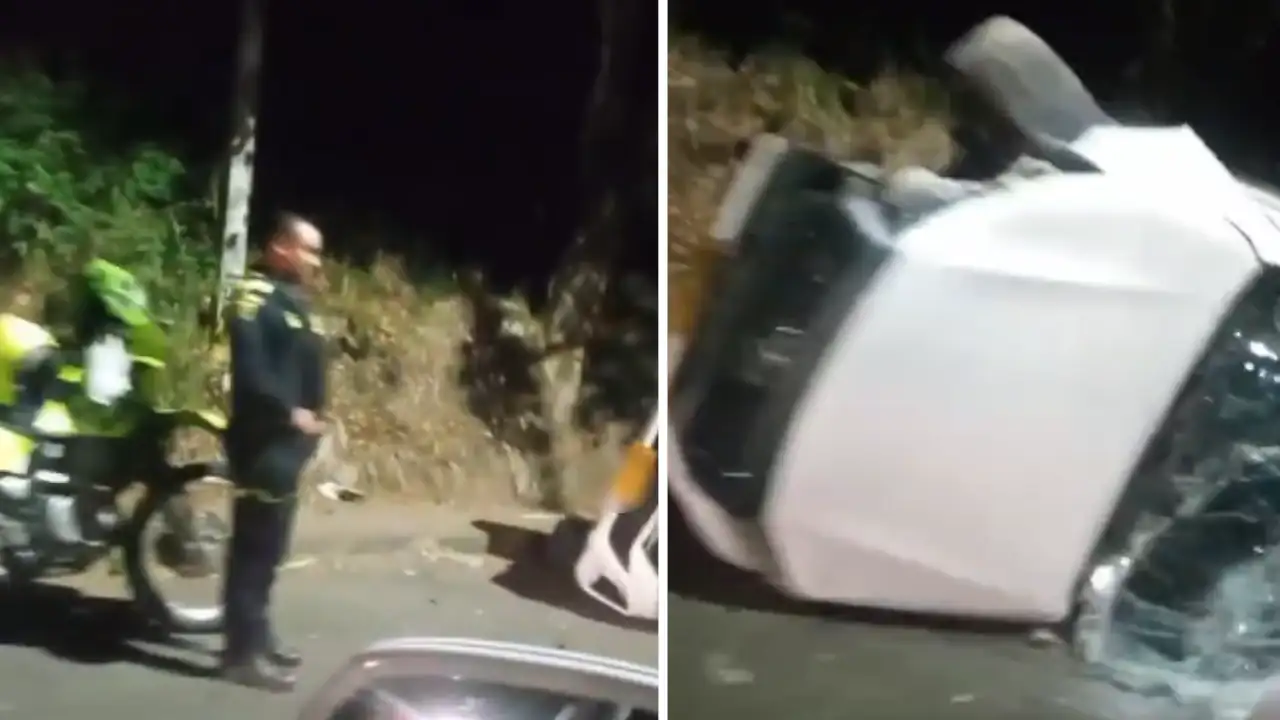 Vehiculo-se-volco-en-la-Loma-del-Indio-en-la-madrugada-de-este-sabado