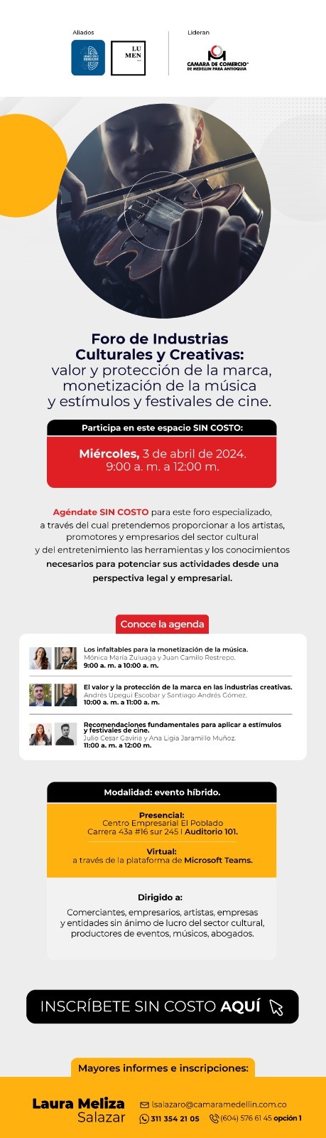 Si es artista o trabaja con el mundo del entretenimiento, este foro es para usted 1 WhatsApp Image 2024 03 22 at 7.58.01 AM