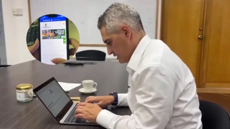 ¿Donaría? El gobernador de Antioquia presentó el código QR para la «vaca» por las vías 4G codigo qr-donacion-vias 4g