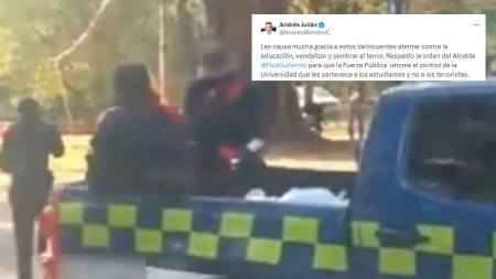 Gobernador de Antioquia se pronuncia sobre los actos de vandalismo realizados por encapuchados en la Universidad de Antioquia Gobernador de Antioquia se pronuncia sobre los actos de vandalismo realizados por encapuchados en la Universidad de Antioquia