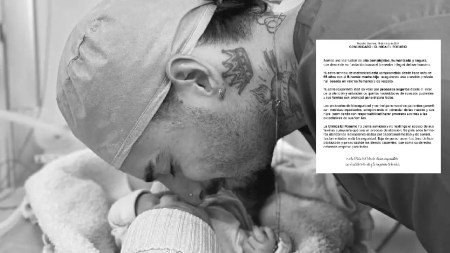 Algunas familias mostraron su inconformidad por el alboroto y supuesta preferencia durante el nacimiento de París en una clínica en Medellín