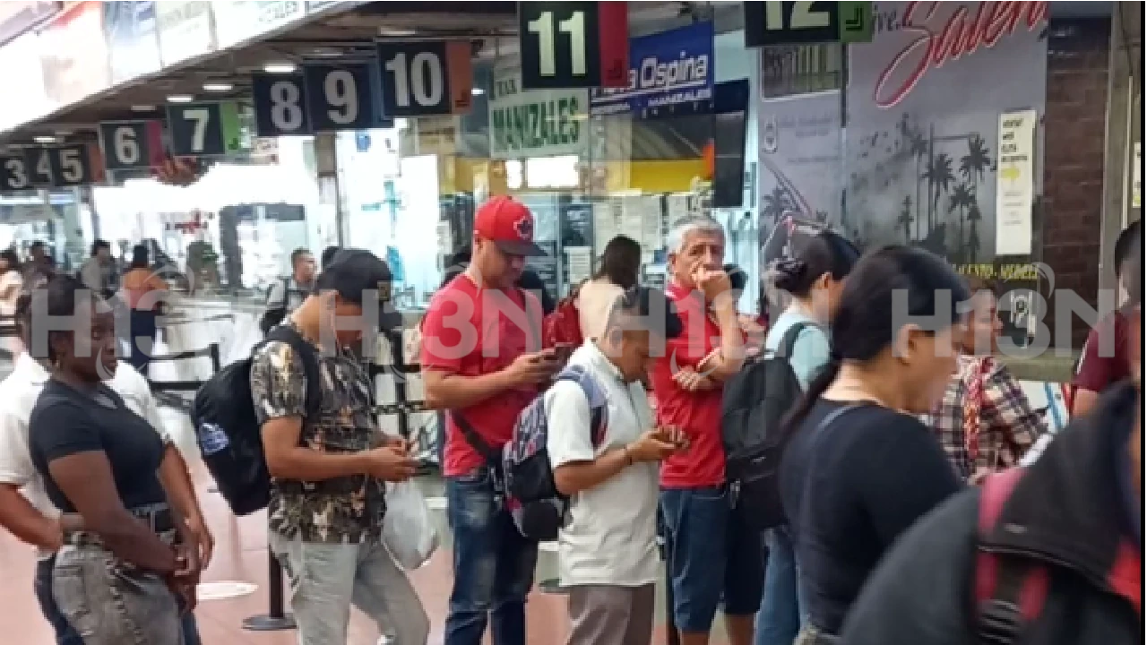 Se espera que 730.000 personas salgan de las terminales en Medellín esta Semana Santa