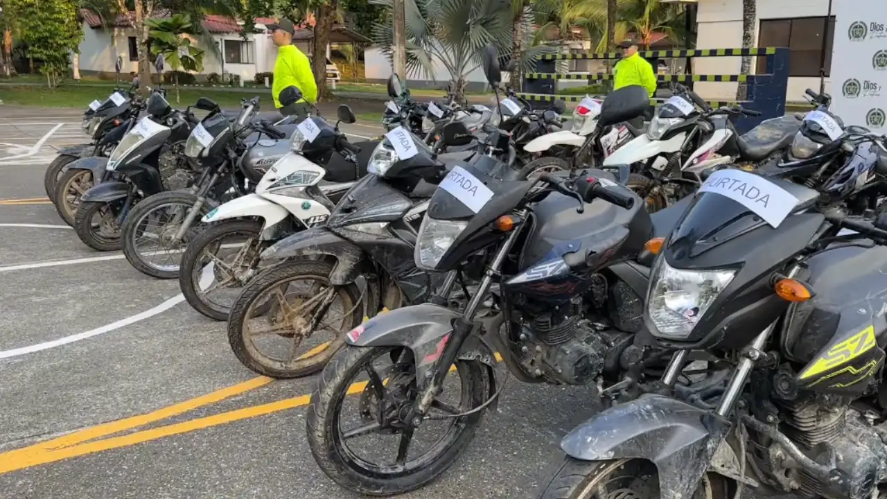 20-motos-robadas-en-Medellin-Bello-y-Rionegro-terminaron-en-Belen-de-Bajira