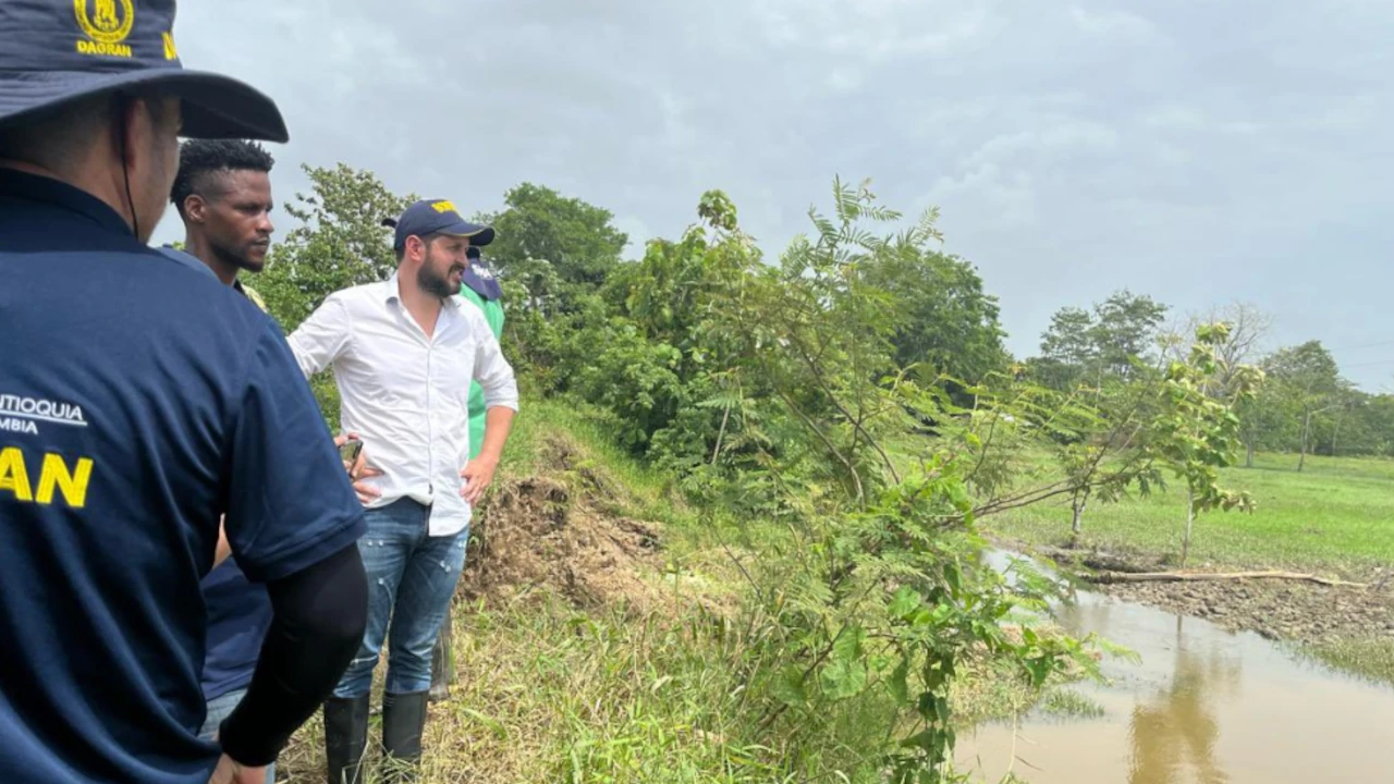 Fuertes lluvias en Uraba generan emergencias
