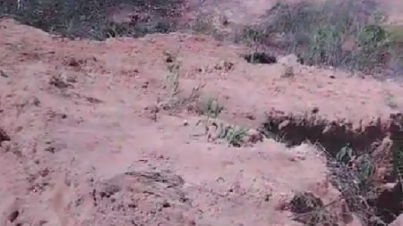 Encontraron restos óseos humanos en una ladrillera del corregimiento de Altavista