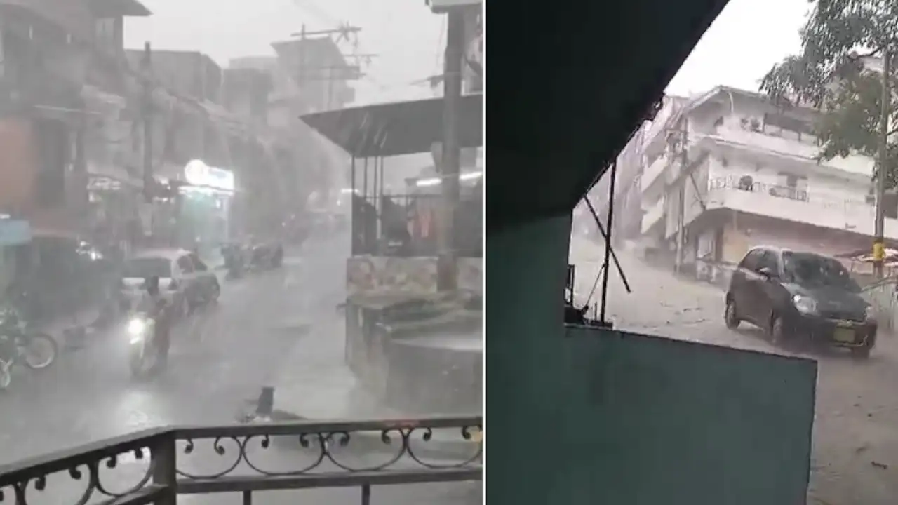 Por fin cae ‘agüita’ en Medellín: Reportan lluvias en San Cristóbal, Palmitas, Altavista y en el centro