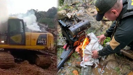 Golpe a la minería ilegal en el Magdalena Medio Golpe a la minería ilegal en el Magdalena Medio
