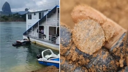 ¡Sorprendente-Estos-objetos-fueron-encontrados-en-el-Embalse-de-Guatape-tras-el-bajo-nivel-del-agua