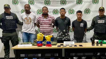 Envian a la carcel a cuatro hombres por extorsion y secuestro a una pareja en Remedios Antioquia