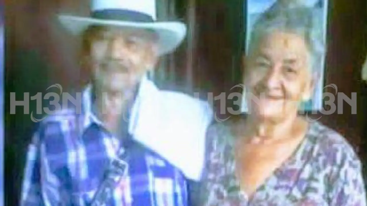 Pareja de esposos antioqueños mueren el mismo día y a la misma hora
