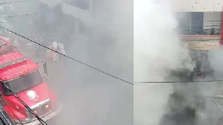 Se registró un incendio estructural en Sabaneta este viernes 24 de mayo