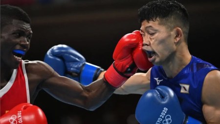 Yuberjen Martínez fuera de los Olímpicos París 2024 Yuberjen Martínez