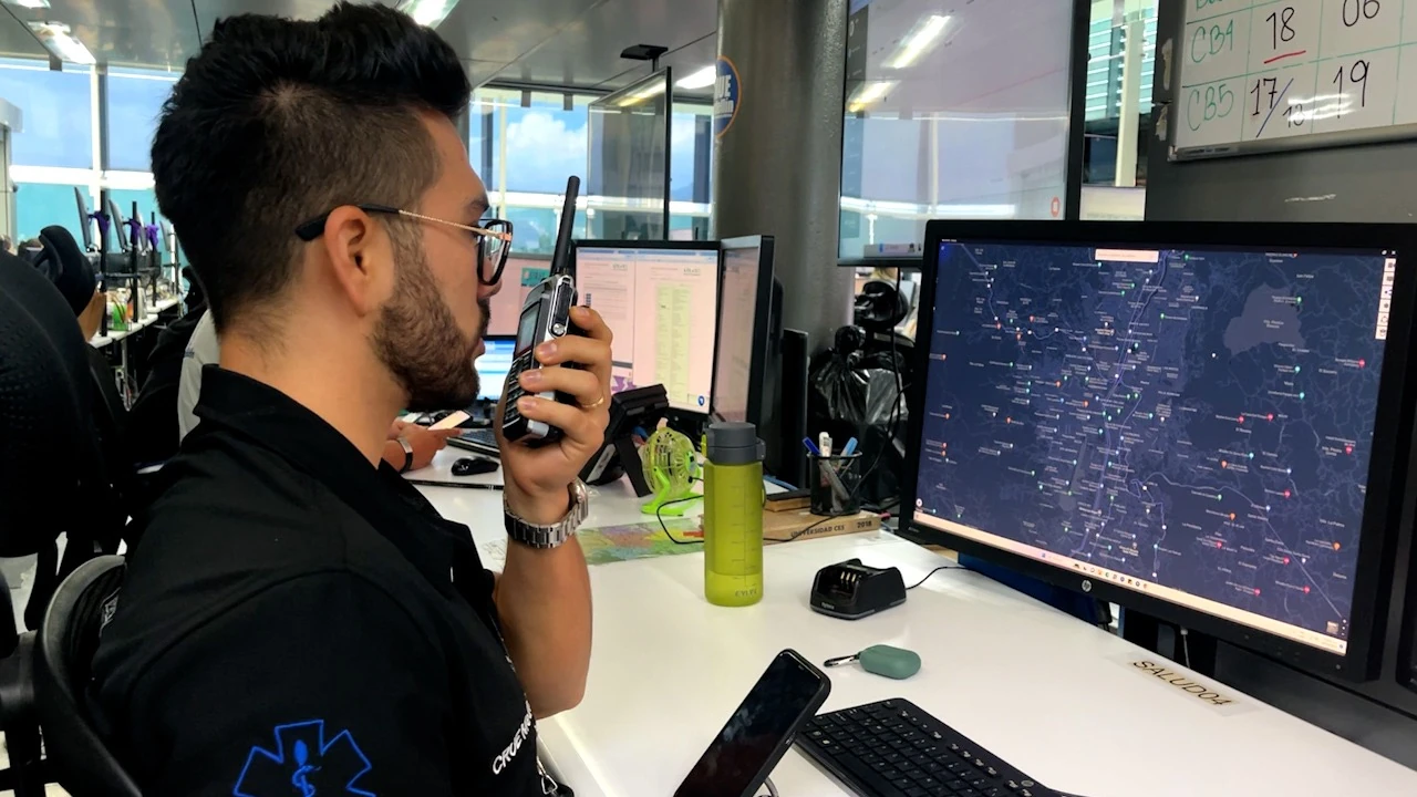 Con innovador sistema de geolocalización se atienden emergencias en Medellín