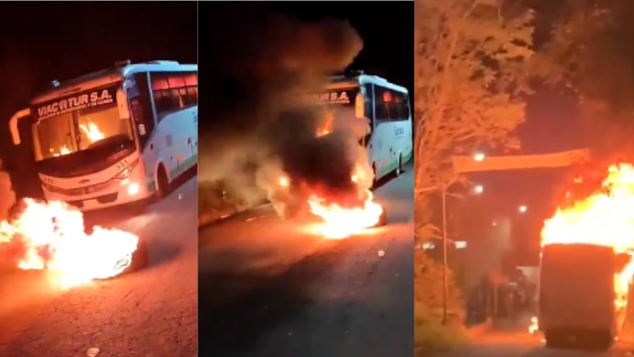 incendio burtica bus