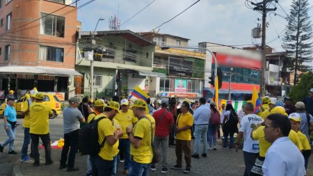 Marchas en Medellín: ciudadanos salen desde el parque de La Milagrosa