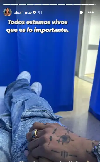 La influencer paisa conocida como Mav sufrió un incidente vial en Las Palmas