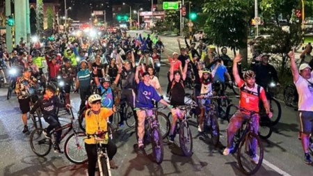 Envigado realizara ciclopaseo nocturno este 20 de junio