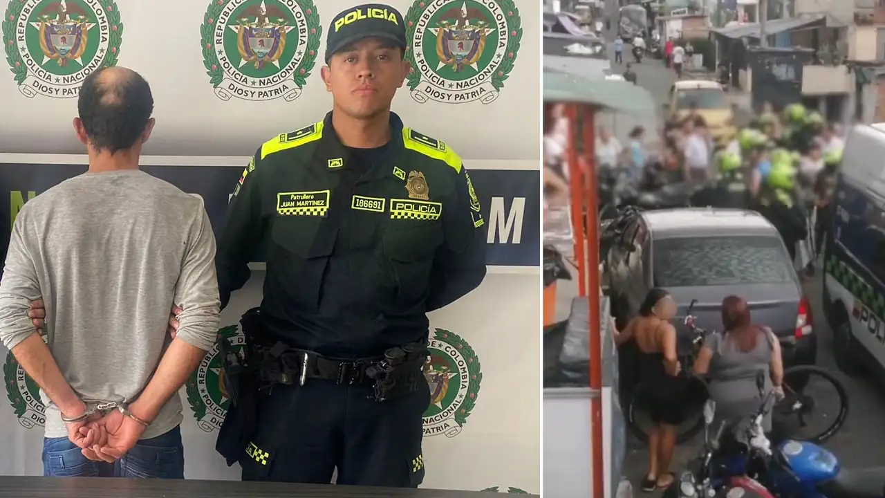 Policía captura a un hombre en Medellín que estaría amenazando a su familia con explotar una pipeta de gas Policía captura a un hombre en Medellín que estaría amenazando a su familia con explotar una pipeta de gas