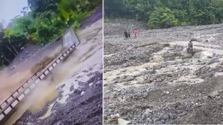 ¡Alerta en Urabá! Fuertes lluvias derrumban dos puentes y dejan incomunicadas a miles de personas