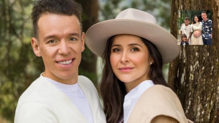 Rigo y Michel embarazo