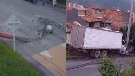 accidente en San Antonio de Prado