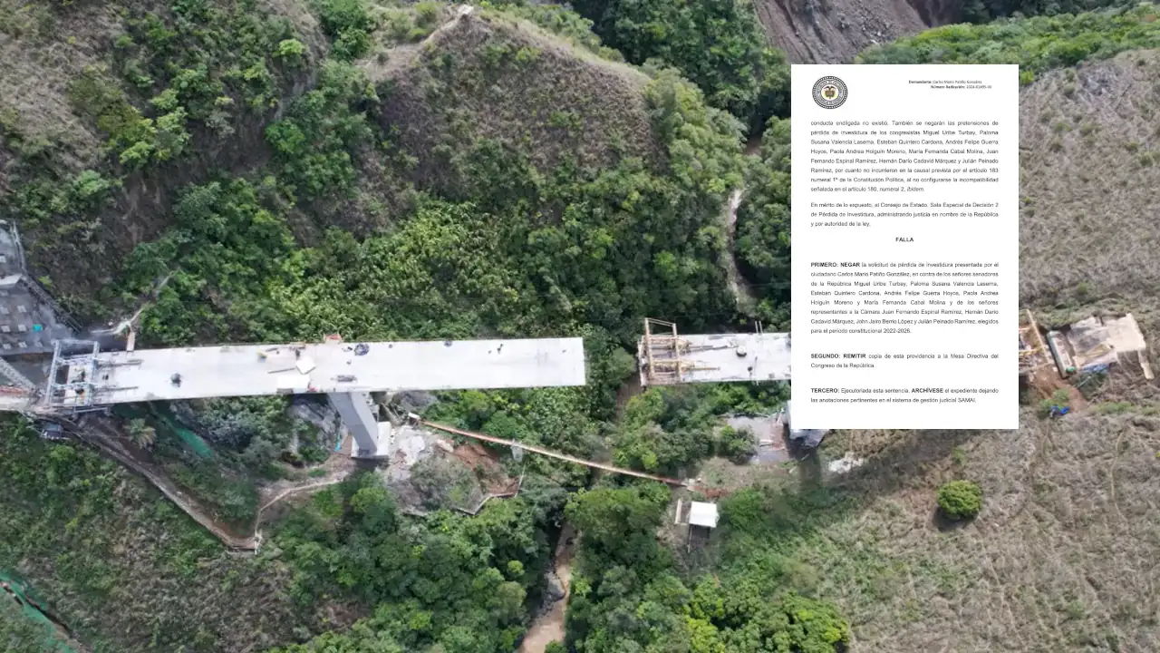 Congresistas que aportaron a la “Vaca” por las vías 4G no perderán su investidura, el Gobernador de Antioquia lo celebró congresistas-vaca-vías 4G