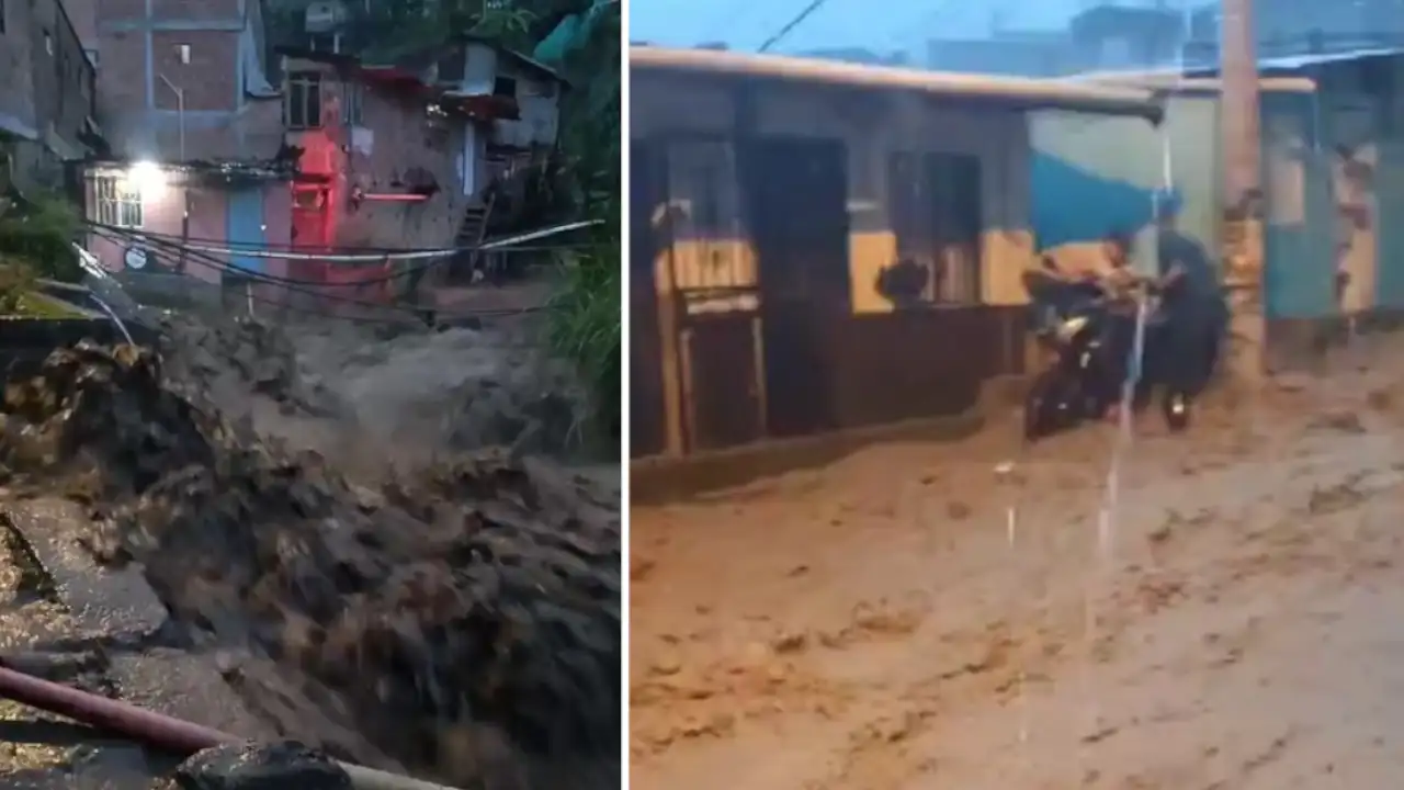 Hay alerta en el barrio Paris de Bello por la creciente de la Quebrada La Loca Hay alerta en el barrio Paris de Bello por la creciente de la Quebrada La Loca