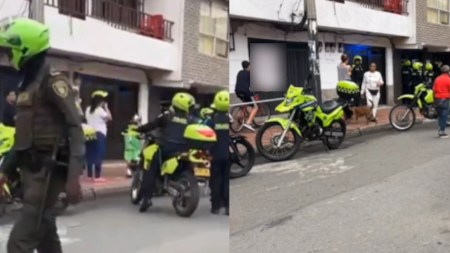robo en el barrio Antioquia