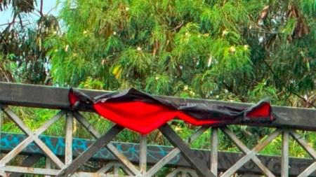 Bandera del ELN en Toscana