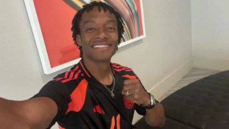 "Que la bendición de Jesús esté con nosotros", mensaje de Cuadrado a la Selección Colombia
