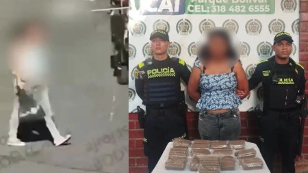Mujer es capturada en el centro de Medellín con 5.000 gramos de marihuana