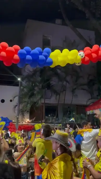 La emoción por la final de la Copa América invade a Medellín