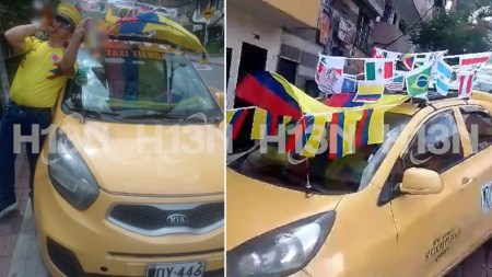 El taxista paisa con corazón tricolor: Uriel Zuluaga refleja la pasión por ‘la sele’ en su taxi El taxista paisa con corazón tricolor: Uriel Zuluaga refleja la pasión por ‘la sele’ en su taxi