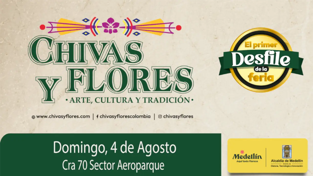 Feria de las Flores 2024: programación completa y guía de eventos en Medellín 2 desfile-chivas-2024