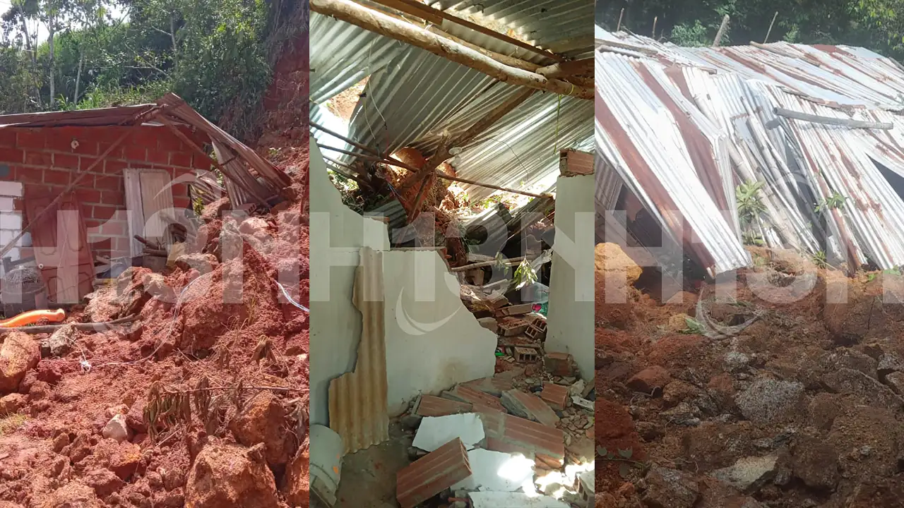¡Lo perdieron todo! Una familia de Barbosa se quedó sin ‘casita’ a causa de un deslizamiento de tierra deslizameinto-barbosawebp