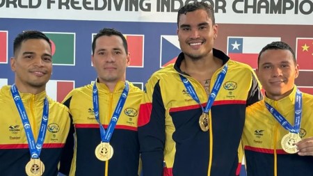 Colombia sumó más medallas en Mundial de Natación con aletas natacion