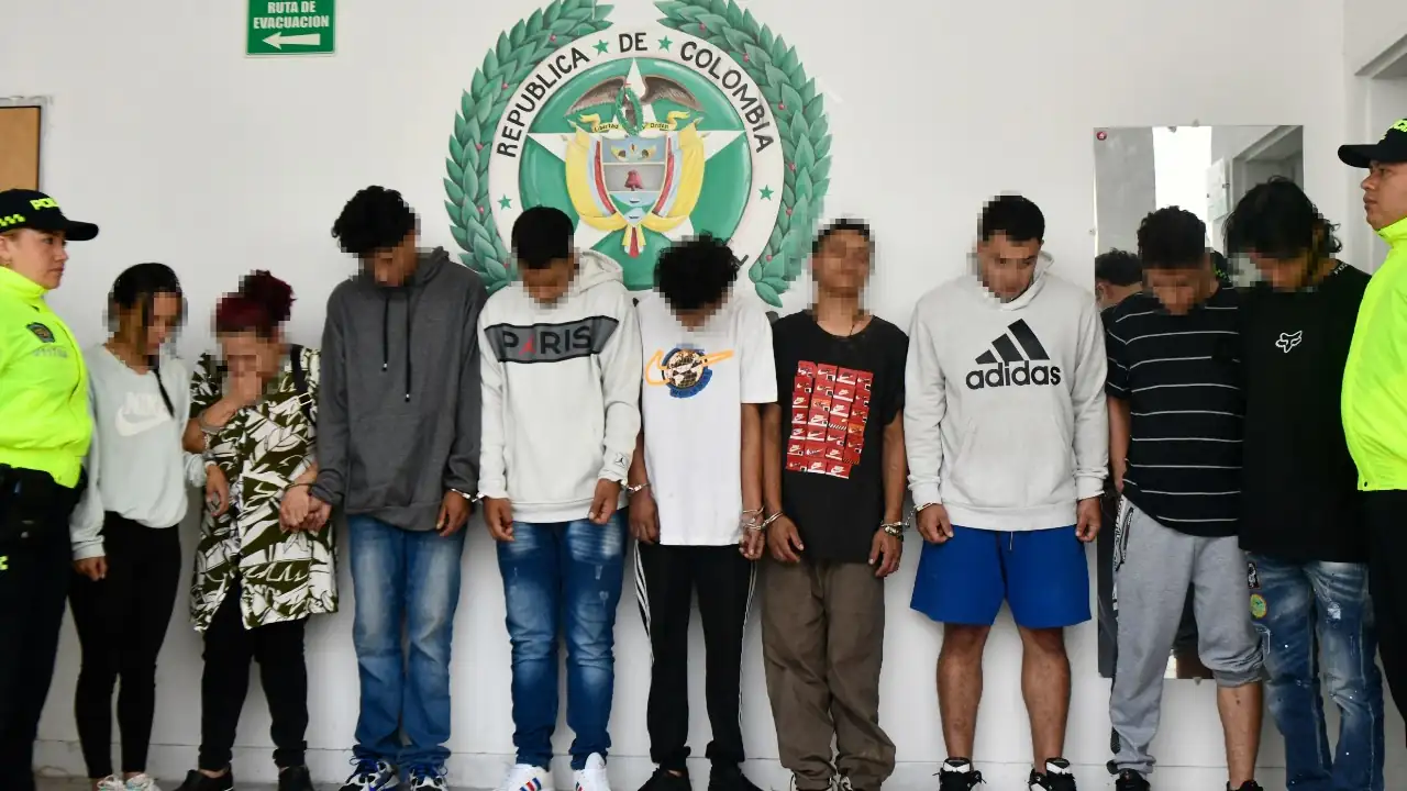Operativos en Medellín contra el uso de menores de edad para cometer delitos dejó 11 personas capturadas ofensiva-menores