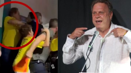 Ramón Jesurún, presidente de la Federación Colombiana de Fútbol (FCF)