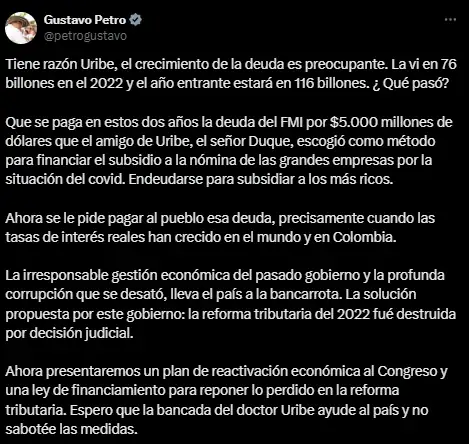 trino-petro-respuesta-uribe-deuda-colombia